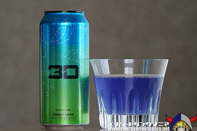 3D ENERGY DRINK GALAXY LIME