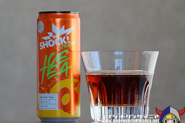 BIG SHOCK ICE TEA BLACK TEA PEACH