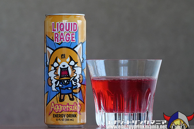 Aggretsuko LIQUID RAGE ENERGY DRINK