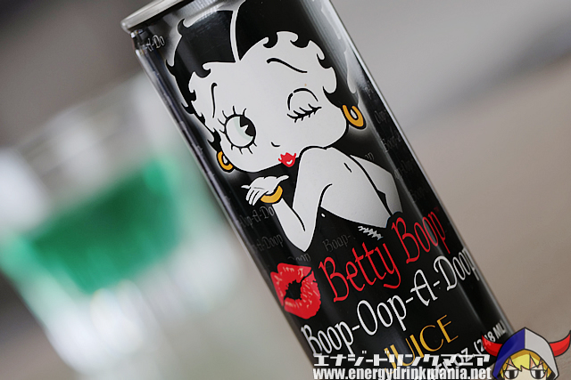 Betty Boop Boop-Oop-a-Doop Juiceのデザイン