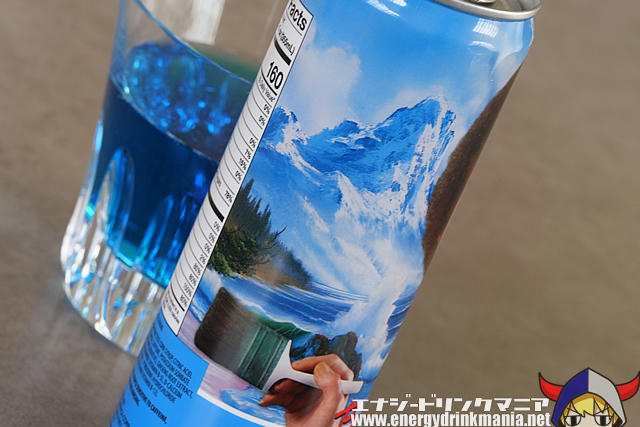 Bob Ross POSITIVE ENERGY DRINKのデザイン