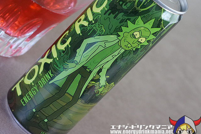 Rick & Morty 'Toxic Rick' Energy Drink design