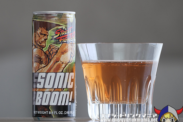 STREET FIGHTER SONIC BOOM! ENERGY DRINK