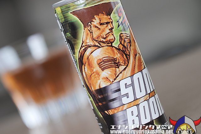 STREET FIGHTER SONIC BOOM! ENERGY DRINKのデザイン