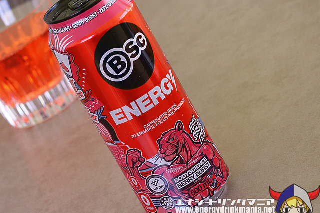 BSC ENERGY BERRY BURSTのデザイン