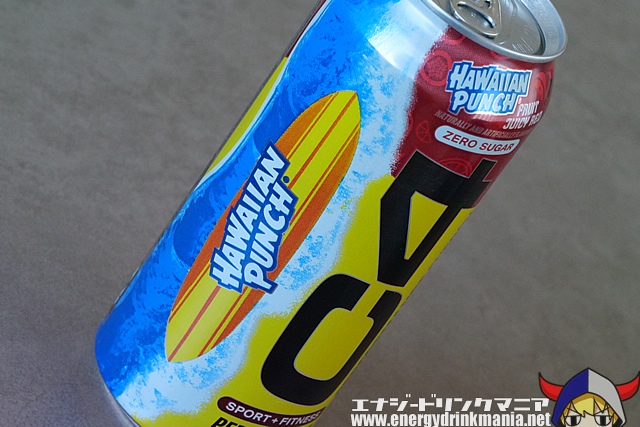 C4 ENERGY HAWAIIAN PUNCH Fruit Juicy Redのデザイン