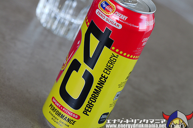 C4 PERFORMANCE ENERGY Popsicle CHERRYのデザイン