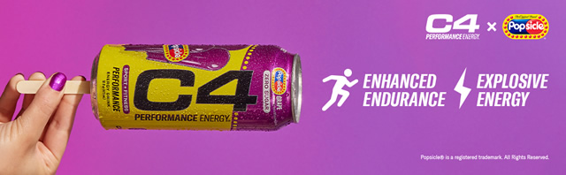 C4 PERFORMANCE ENERGY Popsicle GRAPEのデザイン