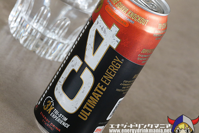 C4 ULTIMATE ENERGY NECTARINE GUAVA KNOCKOUTのデザイン