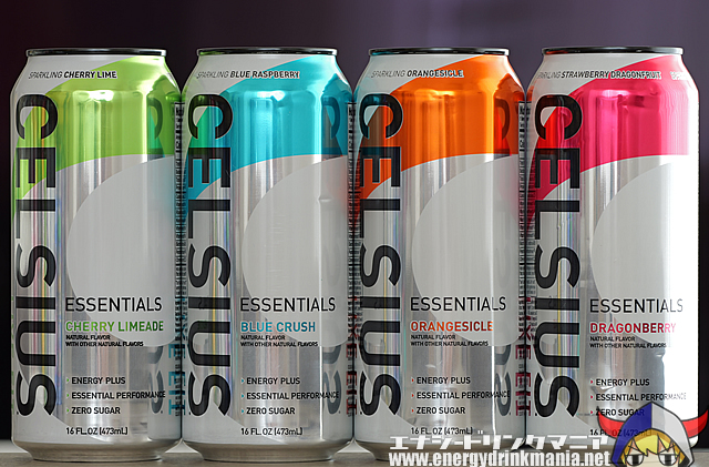 CELSIUS ESSENTIALS CHERRY LIMEADEのデザイン