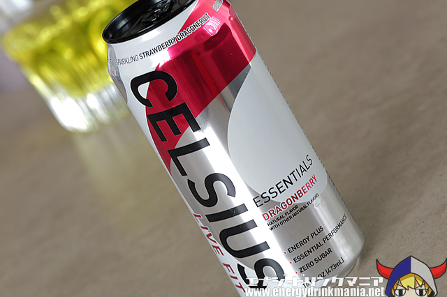 CELSIUS ESSENTIALS DRAGONBERRYのデザイン