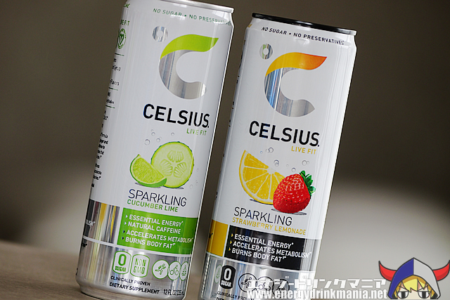 CELSIUS SPARKLING CUCUMBER LIMEのエナジー成分