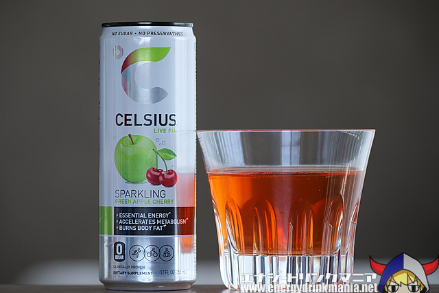 CELSIUS SPARKLING GREEN APPLE CHERRY