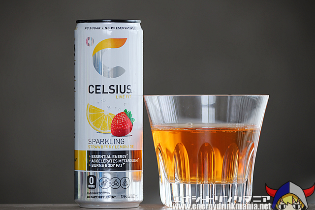 CELSIUS SPARKLING STRAWBERRY LEMONADE