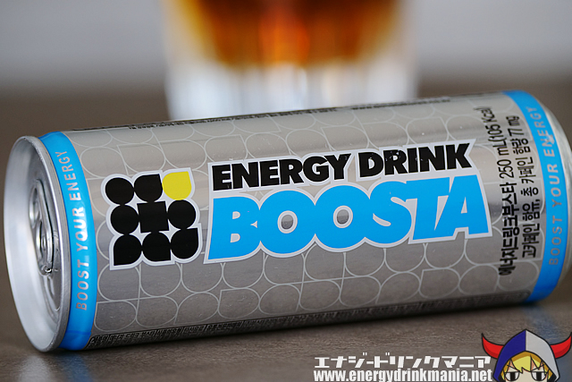 BOOSTA ENERGY DRINKのデザイン