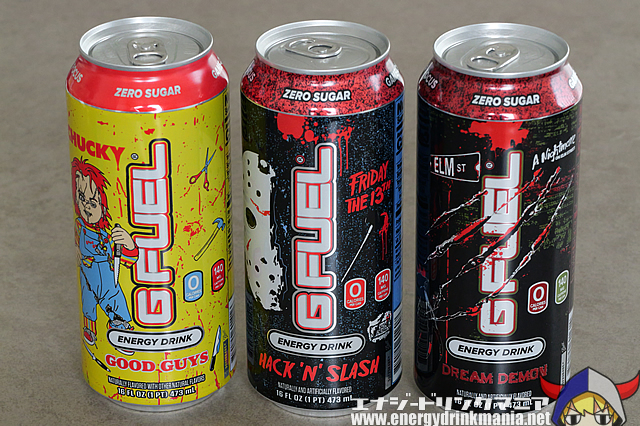 Design of G FUEL Friday the 13th HACK 'N' SLASH