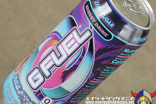 G FUEL MIAMI Nightsのエナジー成分