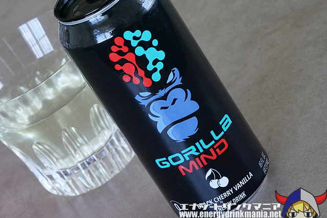 Design of GORILLA MIND BLACK CHERRY VANILLA