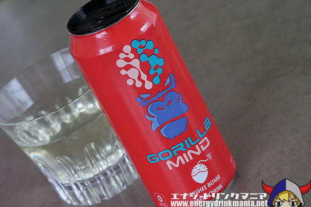 GORILLA MIND LYCHEE BOMBのデザイン