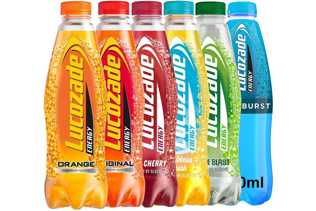 Lucozade ENERGY ORANGEのデザイン