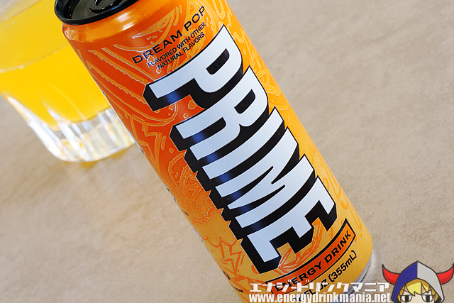 PRIME ENERGY DREAM POPのデザイン