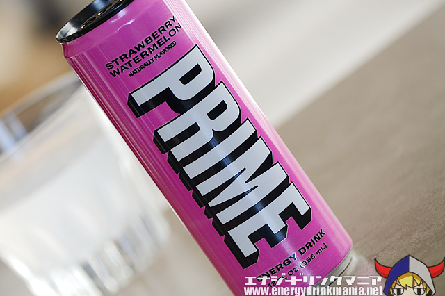 PRIME ENERGY STRAWBERRY WATERMELONのデザイン