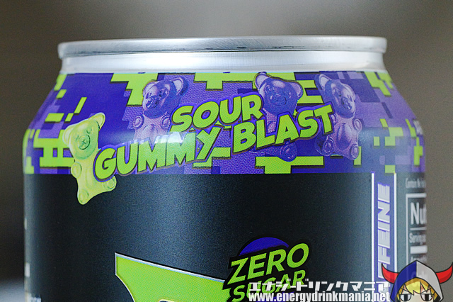 REDCON1 ENERGY SOUR GUMMY BLASTのデザイン