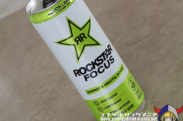 ROCKSTAR FOCUS LEMON LIMEのデザイン