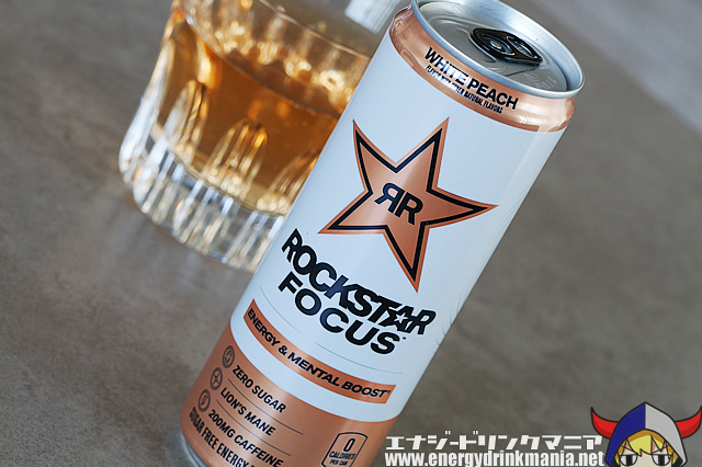 ROCKSTAR FOCUS WHITE PEACHのデザイン