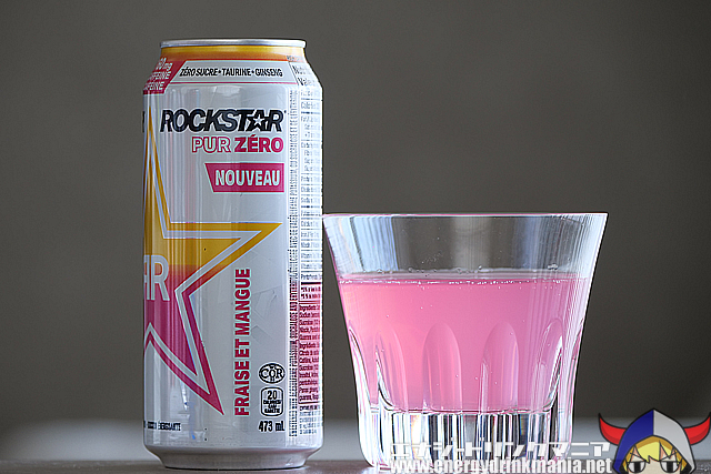 ROCKSTAR PURE ZERO STRAWBERRY MANGO