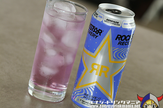 ROCKSTAR RECOVERY BERRYADEの味