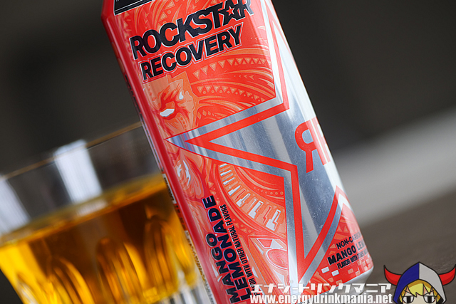 ROCKSTAR RECOVERY MANGO LEMONADEのデザイン