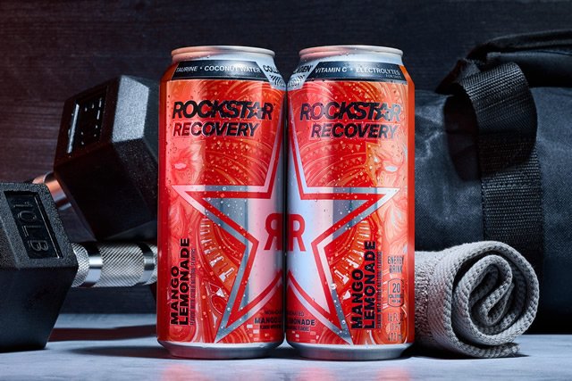 ROCKSTAR RECOVERY MANGO LEMONADEのデザイン