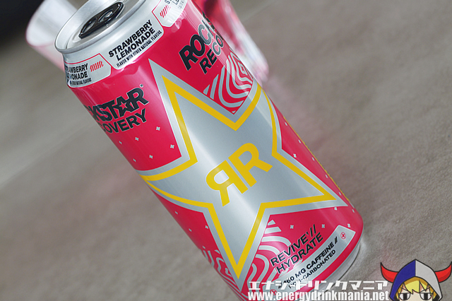 ROCKSTAR RECOVERY STRAWBERRY LEMONADEのデザイン