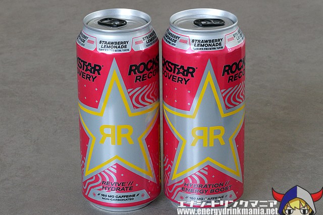 ROCKSTAR RECOVERY STRAWBERRY LEMONADEのデザイン