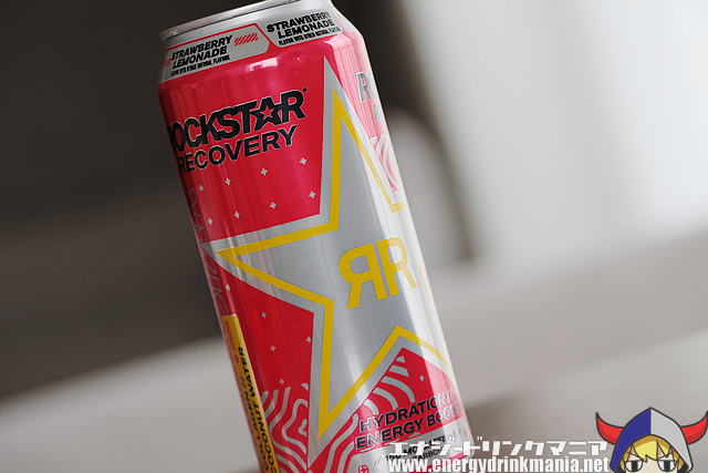 ROCKSTAR RECOVERY STRAWBERRY LEMONADE (初期発売版)のデザイン