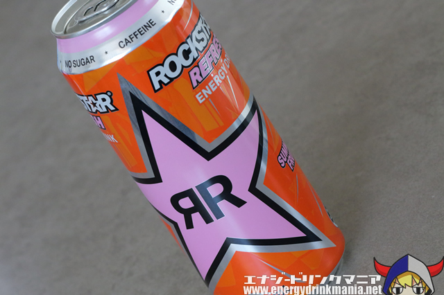 ROCKSTAR REFRESH SUMMER FRUITSのデザイン