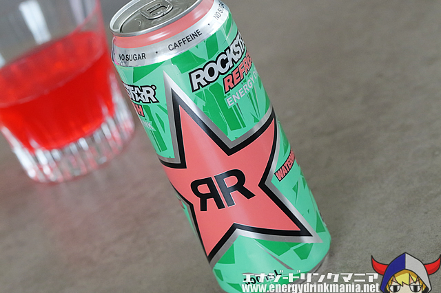 ROCKSTAR REFRESH WATERMELON KIWIのデザイン