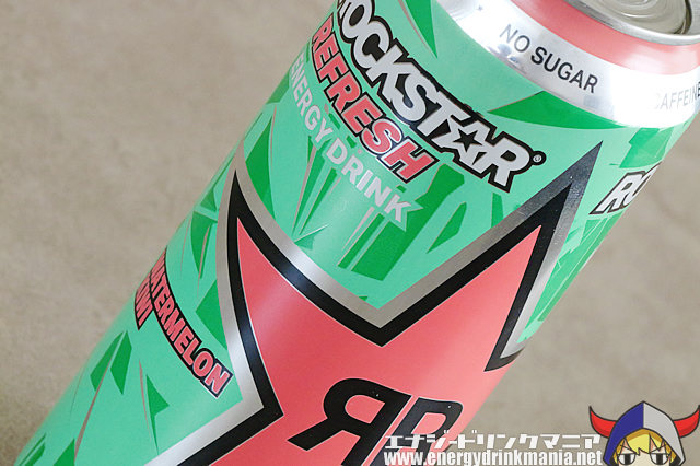 ROCKSTAR REFRESH WATERMELON KIWIのデザイン