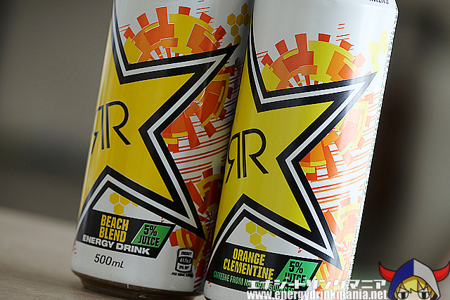 ROCKSTAR START FRESH BEACH BLENDのデザイン