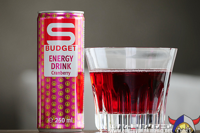 S BUDGET ENERGY DRINK Cranberry