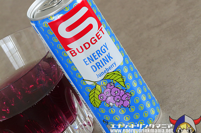 S BUDGET ENERGY DRINK Juneberryのデザイン