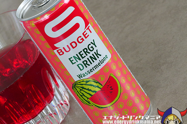 S BUDGET ENERGY DRINK Wassermeloneのデザイン