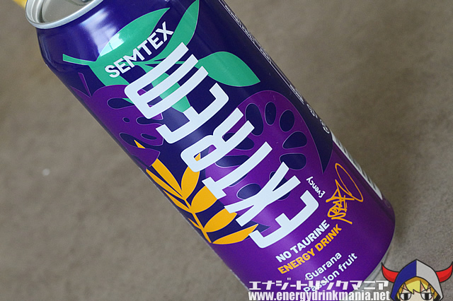 SEMTEX EXTREM Guarana Passion fruitのデザイン