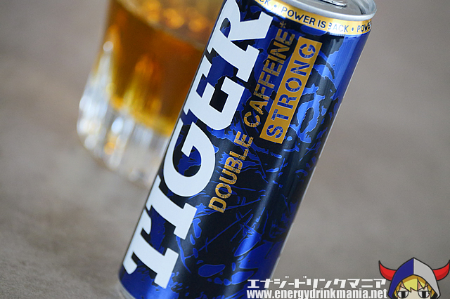 TIGER DOUBLE CAFFEINE STRONGのデザイン