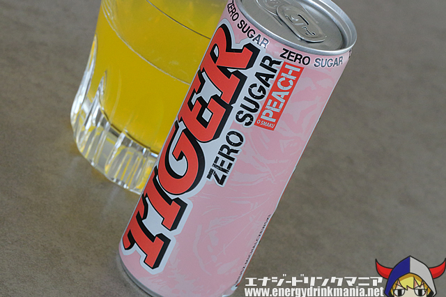 TIGER ZERO SUGAR PEACHのデザイン