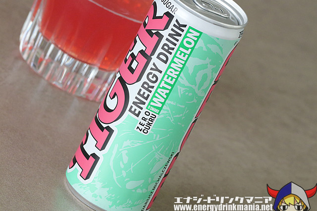 TIGER ZERO SUGAR WATERMELONのデザイン