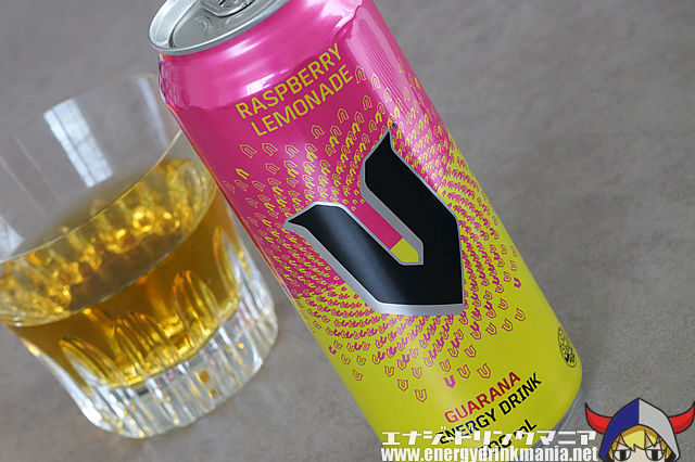 V ENERGY RASPBERRY LEMONADEのデザイン