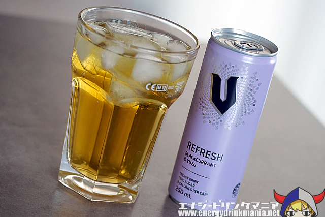 V ENERGY REFRESH BLACKCURRANT & YUZUの味