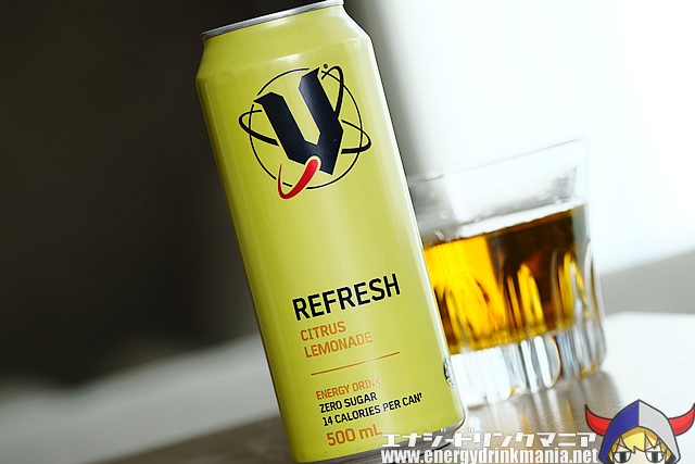 V ENERGY REFRESH CITRUS LEMONADEのデザイン